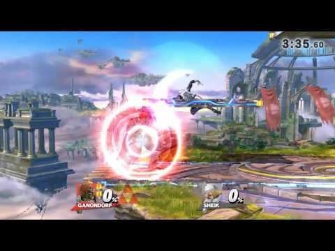 SSB4 - Top-Tier Shiek VS Bottom-Tier Ganondorf -Easy Way-