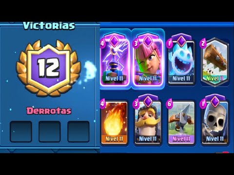 12 Win Grand Challenge with 3.0 Xbow Cycle- Clash Royale *No Commentary*