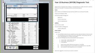 10BUS MYOB Diagnostic Entering opening balances inc customers and suppliers
