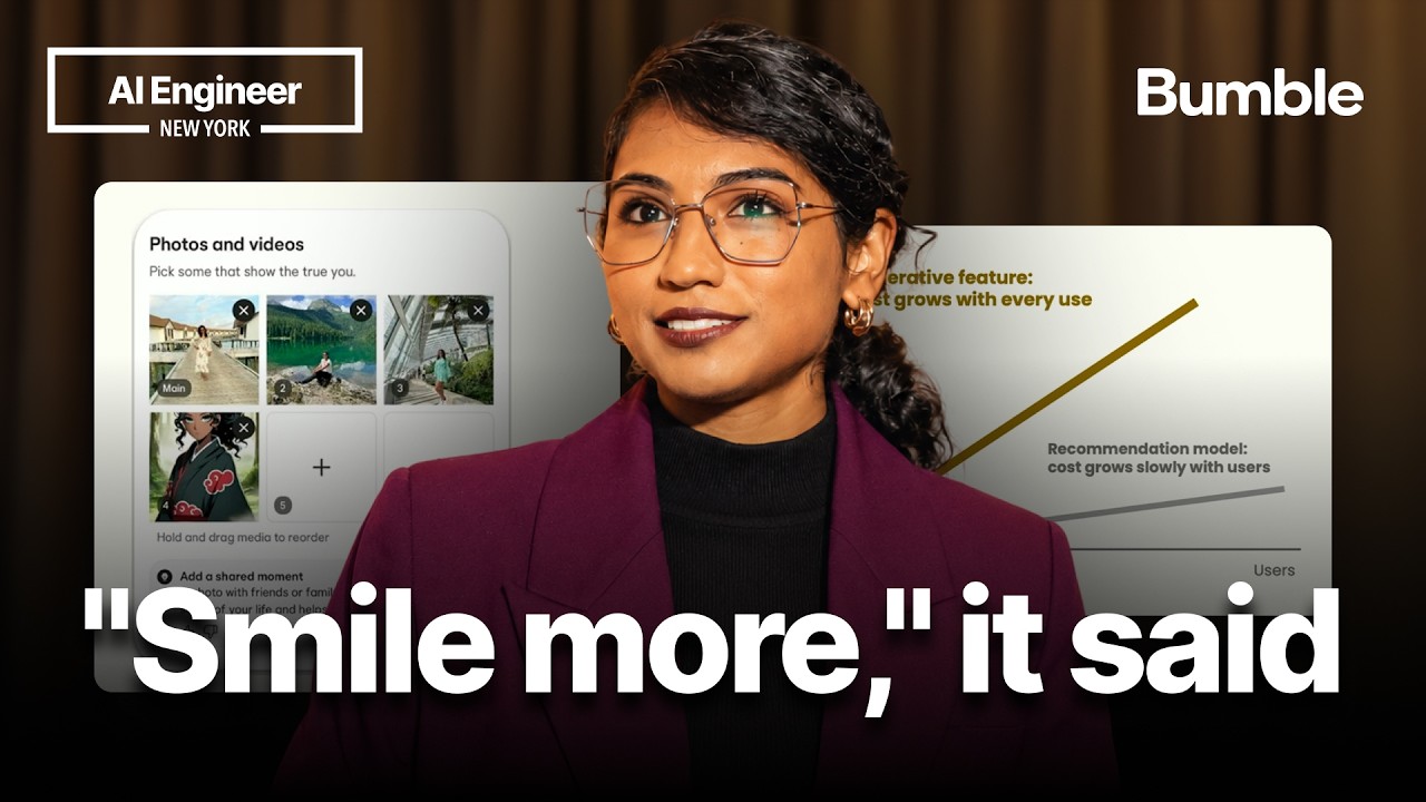Bumble found 78% wanted AI photo feedback but only 10% used it - AI Engineer