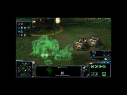 StarCraft 2 Beta Gameplay Footage Terran 2v2 LT REAPER ABUSE HD 1080P PT1