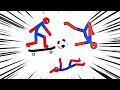 Real Spiderman Vs Stickman Stickman Dismounting Funny Moments 17