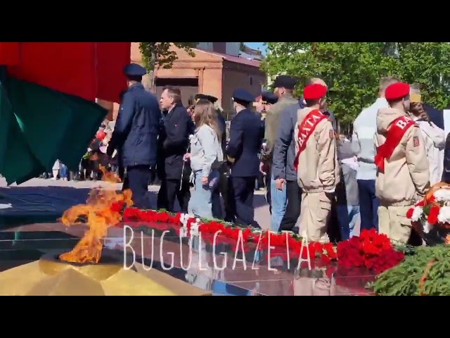 Бугульминцы возложили цветы к местам памяти воинов ВОВ