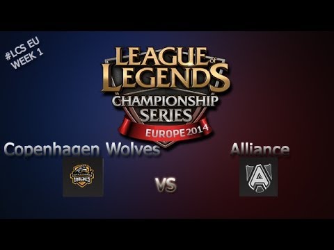 Copenhagen Wolves vs Alliance - LCS EU 2014 W1D1