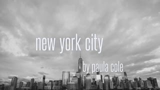 "new york city" - Official Lyric Video - Paula Cole
