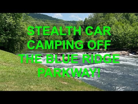 Stealth Camping At A Walmart! Blue Ridge Parkway! #bigfootadventures