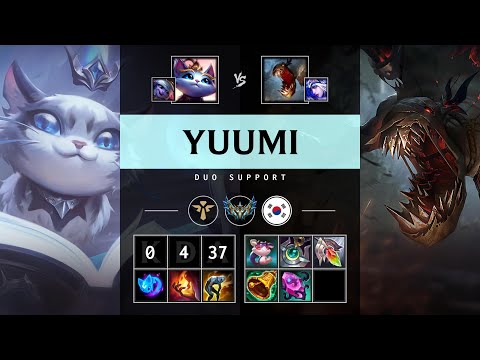 Yuumi Support vs Fiddlesticks - KR Challenger Patch 25.07