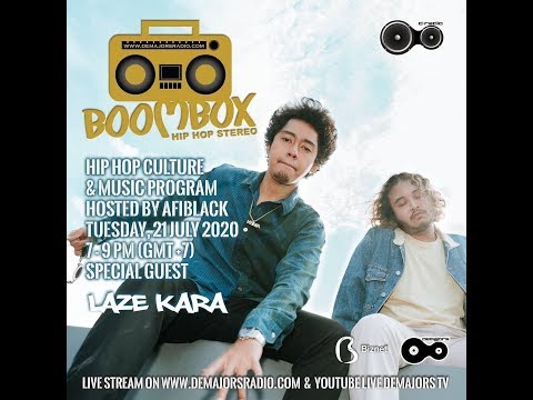 demajorsradio.com - #BOOMBOXID #bincangHipHop with LAZE & KARA. #SiaranDirumahaja
