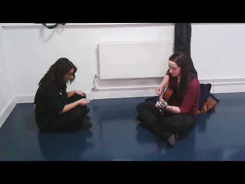 Thumbnail for Pooja and Emily rehearsing Alex Clare - Too Close by Alex Clare