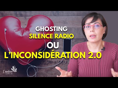 Ghosting | Silence radio | La cruauté 2.0| La banalisation de l'indifférence et de l'inconsidération