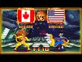 Darkstalkers 3 Vampire Savior Wavy Amar CAN VS USA GreenTea321 Vsavj Fightcade FT10