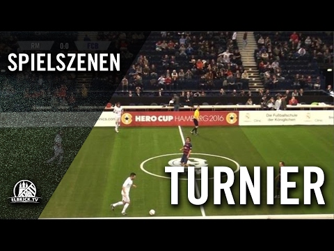 Real Madrid - FC Barcelona (Vorrunde, Hero Cup 2016) - Spielszenen | ELBKICK.TV