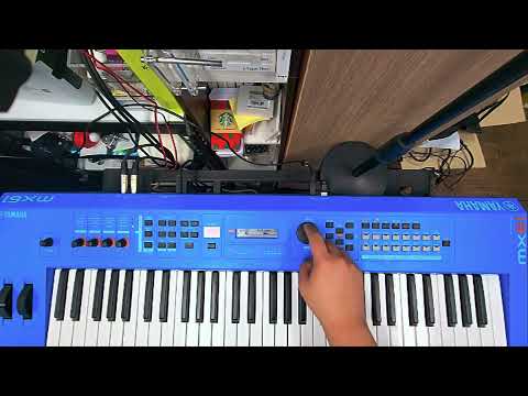 Yamaha MX series test, 3 and more layering sounds on board