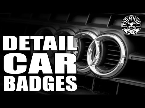 How To Detail Badges and Emblems - Chemical Guys Detailing - Audi A6