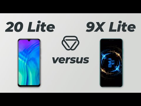 Honor 20 Lite vs 9X Lite - Vergleich der wichtigsten Unterschiede auf deutsch