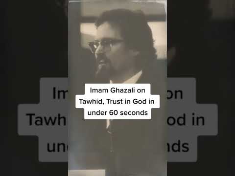 Imam Ghazali’s definition of Tawhid - Sheikh Hamza Yusuf #shorts #islamicvideo