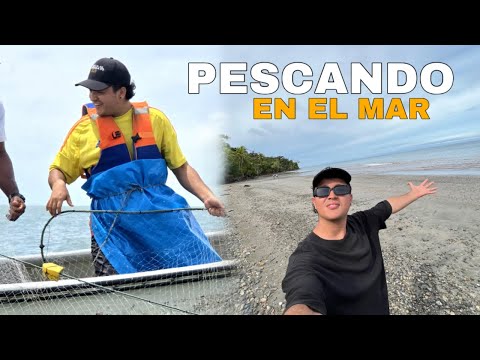 Pescando en el OCÉANO PACÍFICO con Nativos, Guapi, Cauca