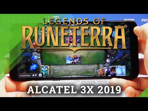 Alcatel 3X 2019 Legends of Runeterra Gameplay