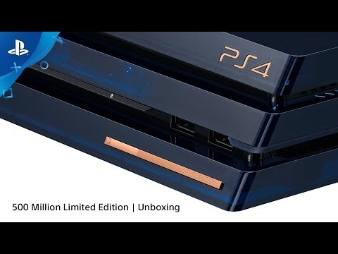 Unboxing the 500 Million LE PS4 Pro Video