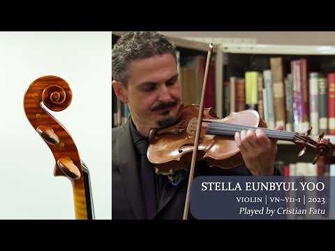(SOLD) Stella Eunbyul Yoo violin 2023 / Cristian Fatu / at the Metzler Violin Shop