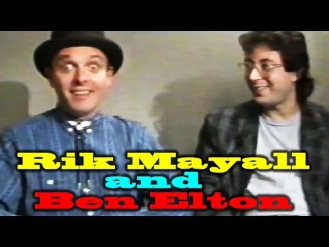 Rik Mayall and Ben Elton Interview from 1985