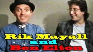 Rik Mayall and Ben Elton Interview from 1985