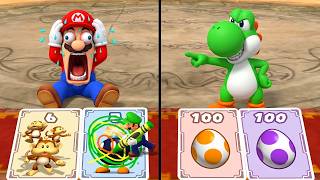 【マリオパーティ8】4人の頂上決戦！マリオ VS ヨッシー VS ワリオ VS ワルイージ