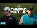 Jaguars Offensive Defensive Coordinators MIC D UP At Mandatory Minicamp Jacksonville Jaguars