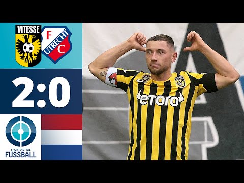 Rambo-Foul! Vitesse siegt in Unterzahl - Legionär Maxi Wittek trifft | Vitesse Arnheim - FC Utrecht