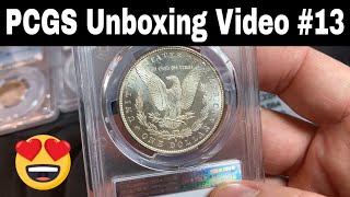 PCGS Unboxing #13 - Silver Dollars and More - Grades Revealed