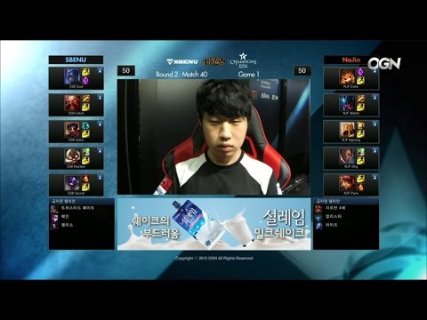 SSB vs NJE Game 1 Highlights - SBENU SONICBOOM vs NAJIN E-MFIRE - W12 LCK Champions Korea Summer