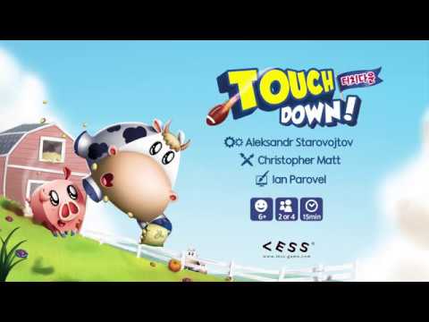 How to play 'Touch Down' board game