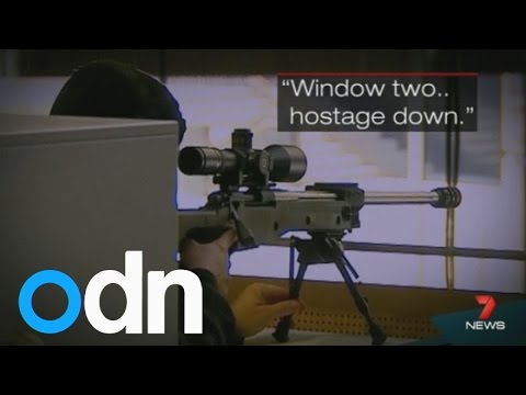 The dramatic moment the Sydney siege came to a bloody end