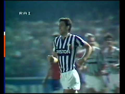 15/09/1982 European Cup Round 1st leg HIVDORVE v JUVENTUS