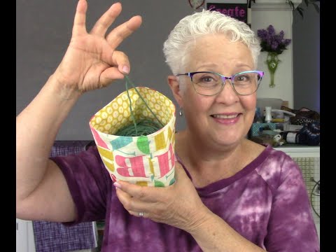 Learn to make a yarn cozy with The Creative Obsession