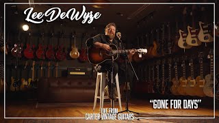 Lee DeWyze performs "Gone For Days" | Live from Carter Vintage Guitars | Nashville, TN
