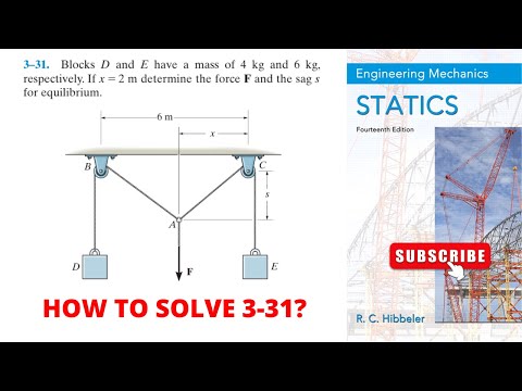 3-31 hibbeler statics chapter 3 | hibbeler statics | hibbeler