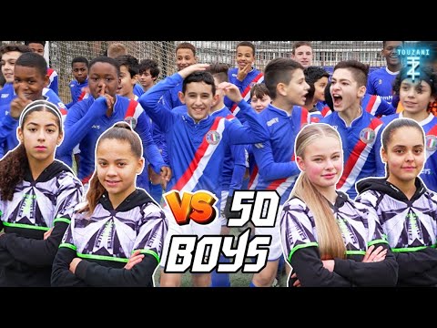 4 MEIDEN vs 50 JONGENS ! 😱🔥 | TOUZANI TV