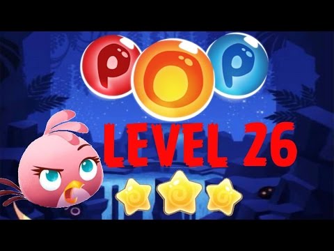 Angry Birds POP Bubble Shooter (Stella POP) - Level 26