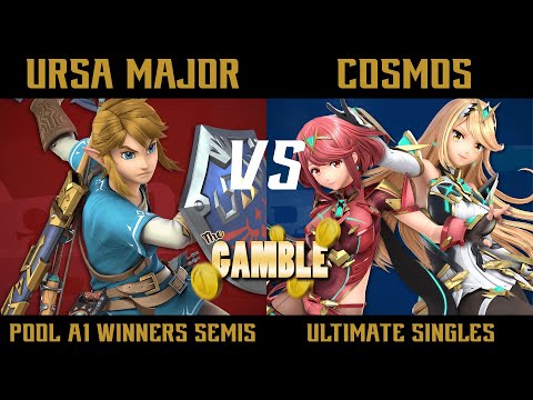 The Gamble Pool A1 Winners Semi Finals - Ursa Major (Link) vs. Cosmos (Pyra & Mythra) - SSBU