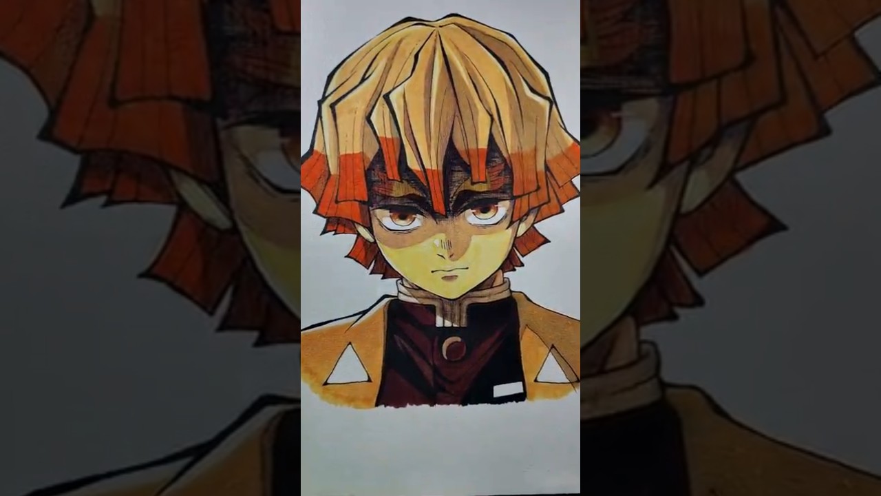 awekaned zenitsu artwork #infinitycastle