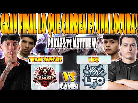 TEAM SANGRE vs LOOKING FOR ORG BO3[GAME 1]FINAL-PAKAZS, LUMPY VS MATTHEW, PAYK-DREAMLEAGUE SEASON 28