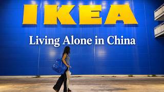 What life cost in China 🇨🇳 | IKEA Shopping for My Small Apartment