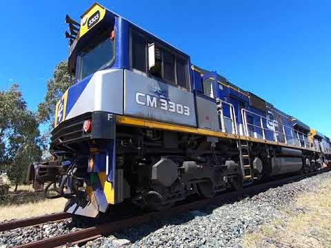 CM3303 & CM3301 walk Bogan Gate West.  Tue 16th Mar 2021