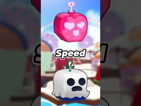 Ghost Fruit VS Love Fruit | #bloxfruits #shorts #onepiece