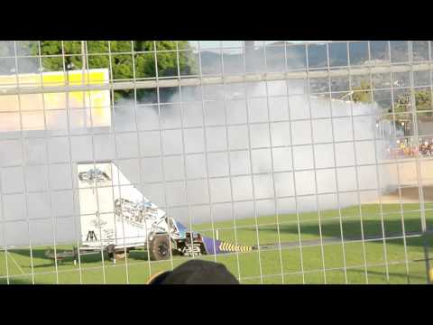Monster Truck Goes Up In Smoke, Wayville 2011