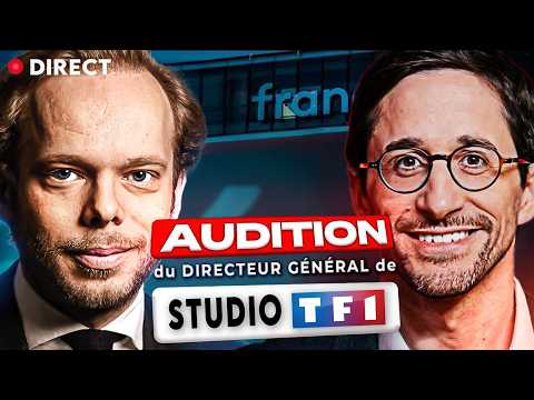 Commission d'enquête : suivez en direct l'audition de Pierre Branco, directeur général de Studio TF1