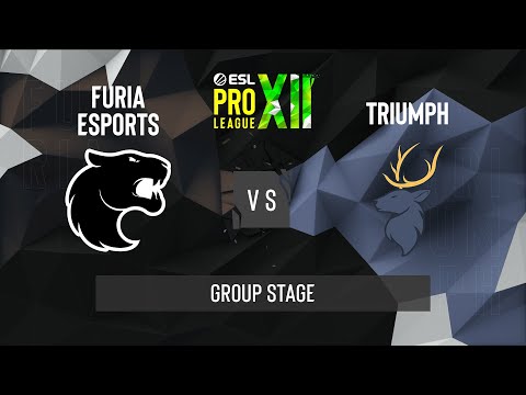 CS:GO - FURIA vs. Triumph [Train] Map 1 - ESL Pro League Season 12 - Group Stage - NA
