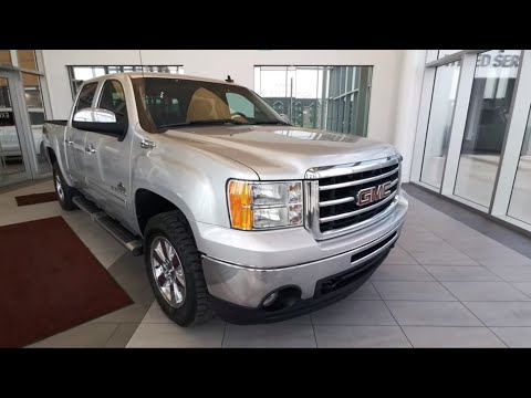 Silver 2013 GMC Sierra 1500 SLE Review Edmonton AB - Wolfe Cadillac