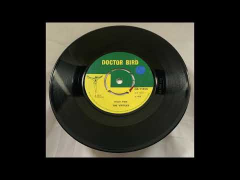 HIGH TIDE / BURNING LOVE  THE VIRTUES RUPIE EDWARDS 7" single DOCTOR BIRD